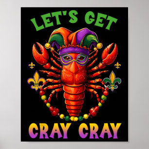 Poster Costume de langouste amusant Enfants Enfants Enfan