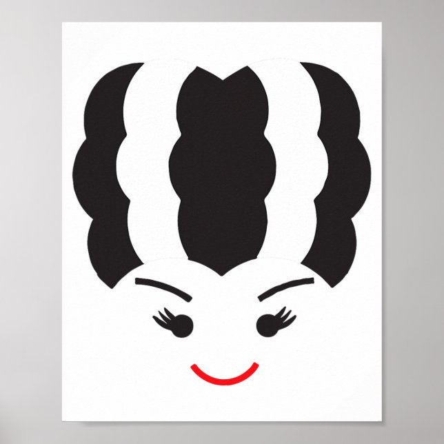 Poster Costume de monstres de la mariée de Frankenstein H (Devant)