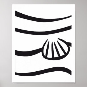 Poster Costume de poisson clown Halloween Costume cadeau 