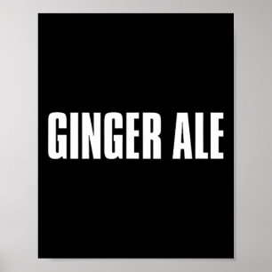 Poster Costume de Thanksgiving Ginger Ale Drinks et B drô