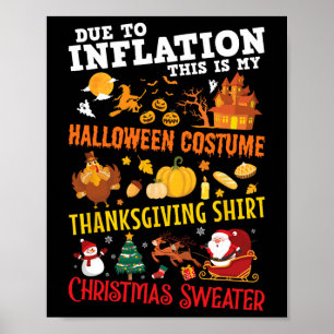 Poster Costume d'Halloween