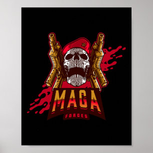 Poster Costume d'Halloween Dark Brandon Scare Trump Biden