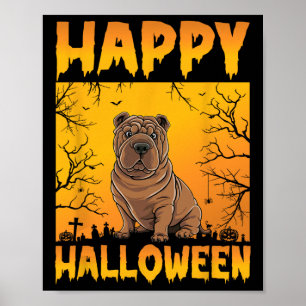 Poster Costume d'Halloween Hommes Femmes Enfants Funny Sh