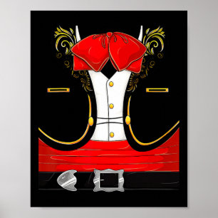 Poster Costume d'Halloween Mariachi mexicain Charro Cinco