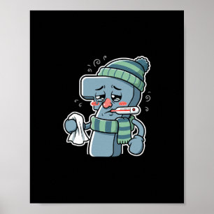 Poster Costume Drôle Malade Sept 7 