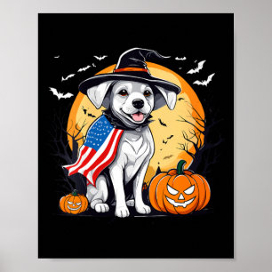 Poster Costume femme pour Halloween en forme de chiot