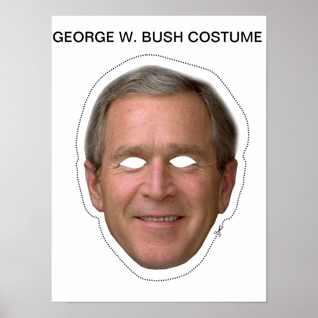 Poster Costume George W. Bush (Devant)