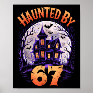 Poster Costume Halloween 67 Mème Hanté _3 
