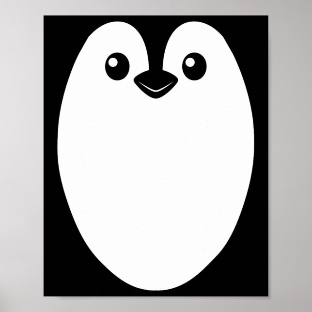 Poster Costume Halloween Penguin Pour Hommes Femmes Enfan (Devant)