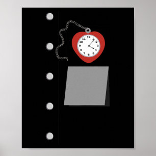 Poster Costume Homme Tin Halloween Assistant De Oz Tinman