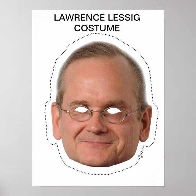 Poster Costume Lawrence Lessig (Devant)