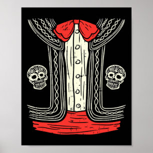 Poster Costume mexicain Mariachi Halloween Costume mexica