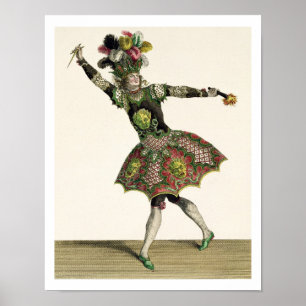 Poster Costume pour un démon dans 'Armide', 'Psyche' et s
