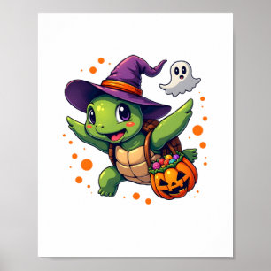 Poster Costume Tortue Halloween Tortue Hommes Femmes Enfa