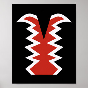 Poster Costume vintage Costume de singe volant Oz Hallowe