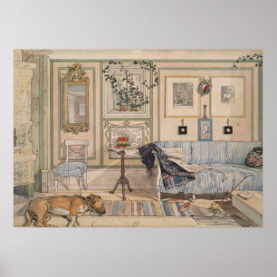 Poster Cosy Corner (par Carl Larsson)