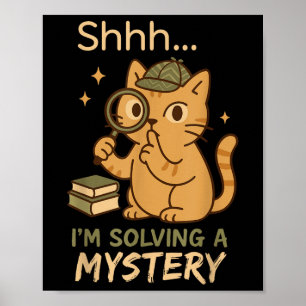 Poster Cosy Crime Club Mystery Reader Réservez un cadeau 