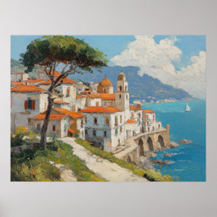 Poster Côte Amalfi