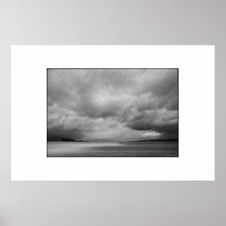 Poster Côte Atlantique, France