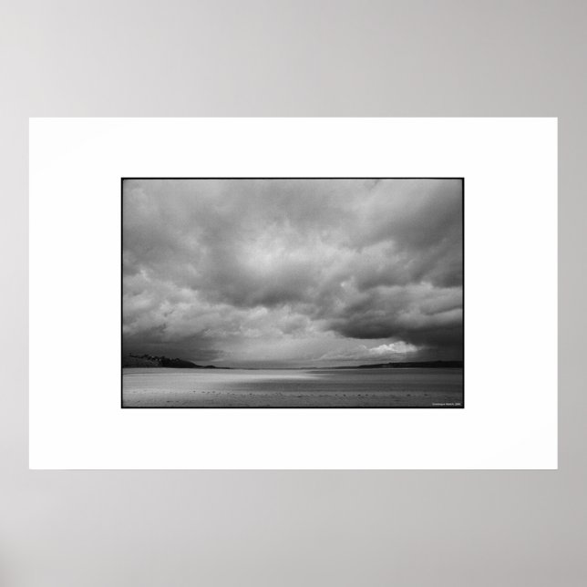 Poster Côte Atlantique, France (Devant)