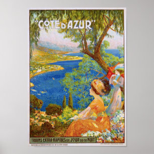 Poster Côte d'Azur