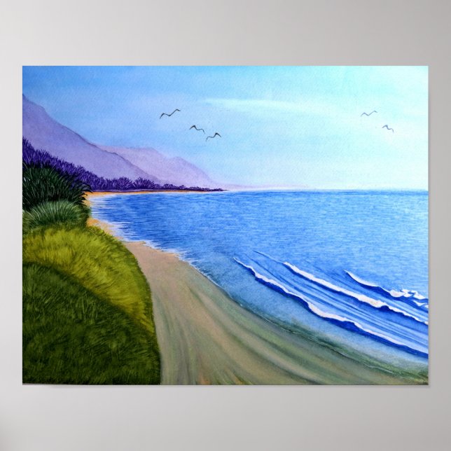 Poster Côte de Californie (Devant)