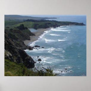 Poster Côte de central de la Californie