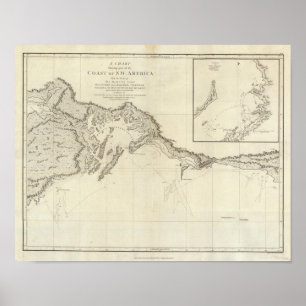 Poster Côte de l'Amérique du Nord-Ouest 6