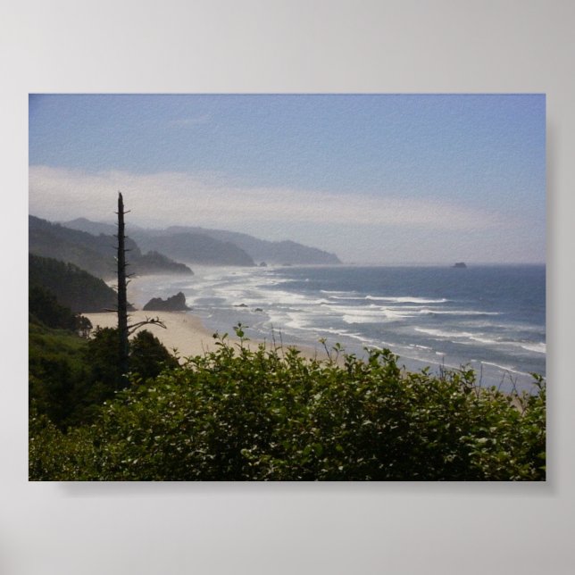 Poster Côte de l'Oregon (Devant)
