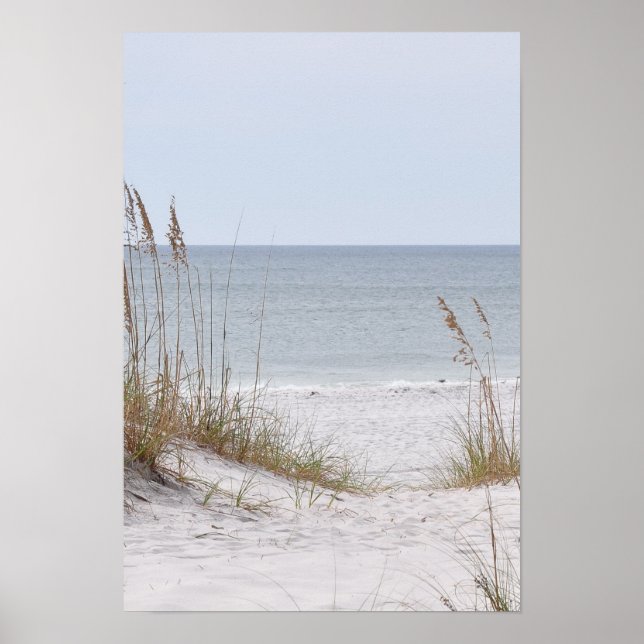 Poster Côte du Golfe de l'Alabama (Devant)