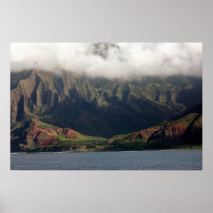 Poster Côte Napali de Kauai