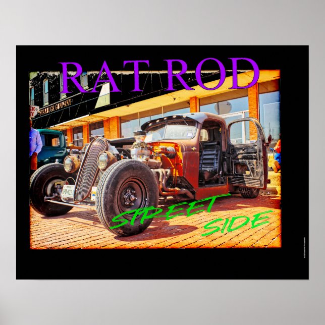 Poster Côté rue - Rat Rod (Devant)