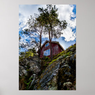 Poster Cottage de montagne