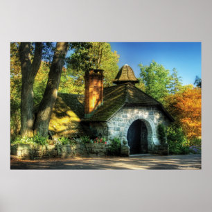 Poster Cottage - La petite maisonnette
