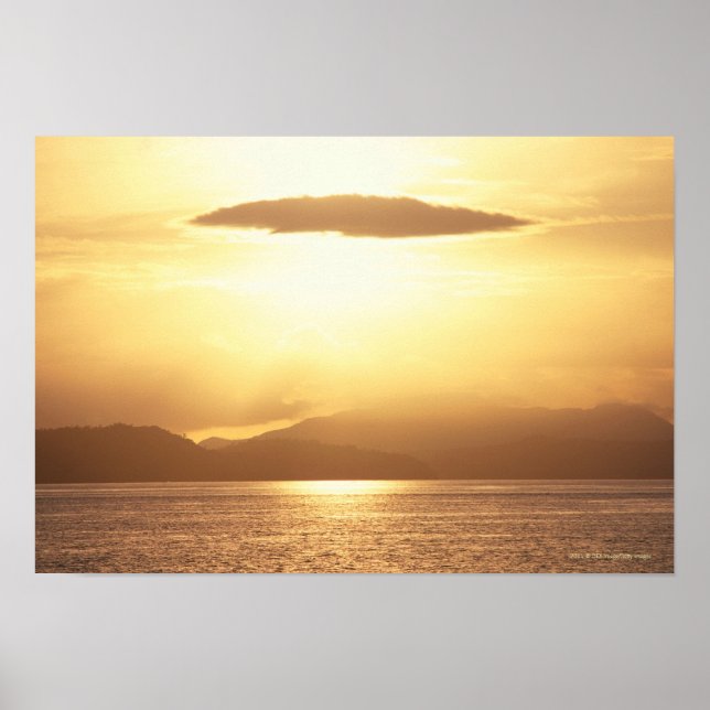 Poster Coucher de soleil (Devant)