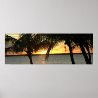 Poster coucher de soleil