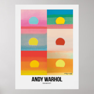 Poster Coucher de soleil