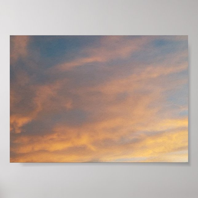 Poster Coucher de soleil (Devant)