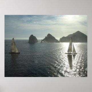 Poster Coucher de soleil à Cabo