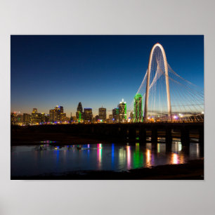 Poster Coucher de soleil à Dallas à l'aube