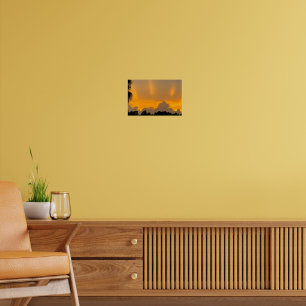 Poster Coucher de soleil après la tempête - Paysage de Mo