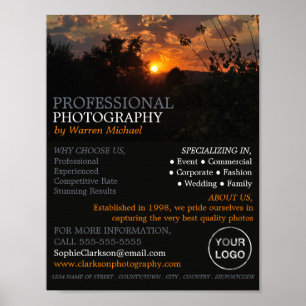 Poster Coucher de soleil d'automne, photographie, locatio