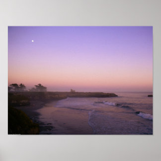 Poster Coucher de soleil de père Noël Cruz