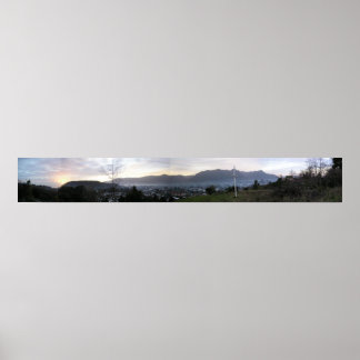 Poster Coucher de soleil de Pukon