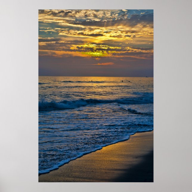 Poster Coucher de soleil de San Diego (Devant)