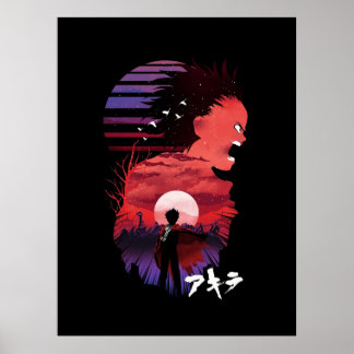 Poster Coucher de soleil de Tetsuo