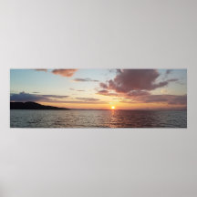 Coucher de soleil du lac Winnipesaukee