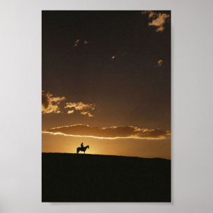 Poster Coucher de soleil époustouflant