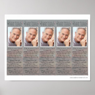 Poster Coucher de soleil   Modèle de marque-page DIY pour