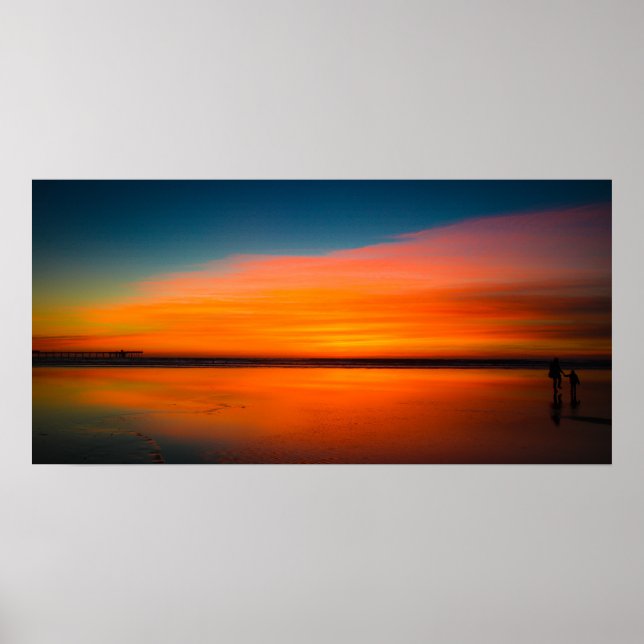 Poster Coucher de soleil sans fin (Devant)